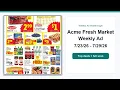 Acme Fresh Market Weekly Ad 26 - 26 Best Deals