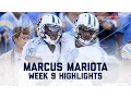 Marcus Mariota Explodes with 4 Total TDs Titans vs Chargers NFL Week 9 Player Highlights