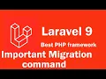 Laravel 9 tutorial - Important Migration command for interview