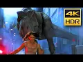 4K R Claire faces T-Rex Jurassic World