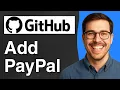 How to add PayPal on Github 2025 Easy Guide