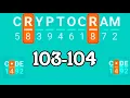 CRYPTOGRAM level 103 104