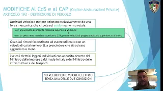 Assicurazione Auto - Modifiche Art 193 - febbraio 2024