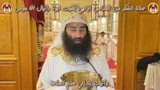 صلاة الشكر عربي من القداس الإلهي بصوت ابونا دانيال افا موسى 