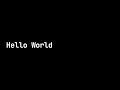 Demo Fast Java Hello World with IntelliJ IDEA