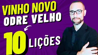PREGAÇÃO SOBRE VINHO NOVO E ODRE VELHO. | Amilton Deolindo.
