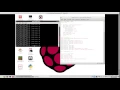 RaspberryPi screencast 3 bits binary counter using RPi2 control - Python vs C
