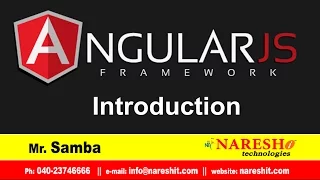 Angularjs Introduction Mr Samba