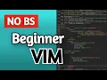 Vim in 5 minutes Vim Basic Beginner tips and tutorial