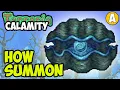 Terraria Calamity Mod 1 4 4 9 How to Summon the Giant Clam Boss How to Get the Giant Clam Spawner