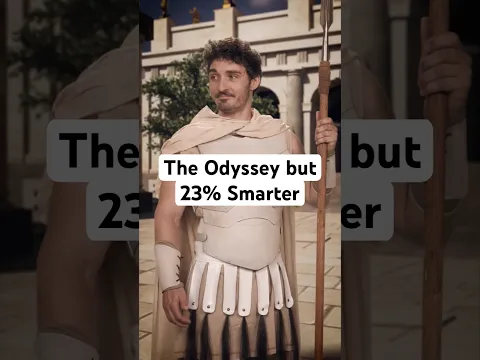 The Odyssey but 23% Smarter 🍿🎥 #theodyssey #movie #comedy