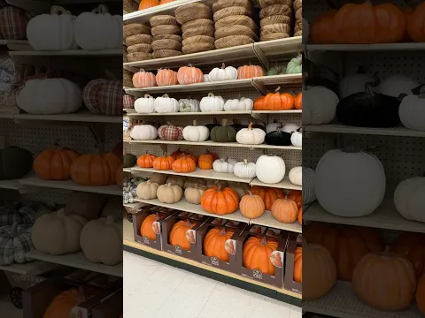 Hobby Lobby really has fall on lock… no thoughts just pumpkins 🎃 🍂@h@hobbylobby