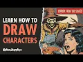 Character Design 101 How to Create a Vintage Character from Scratch