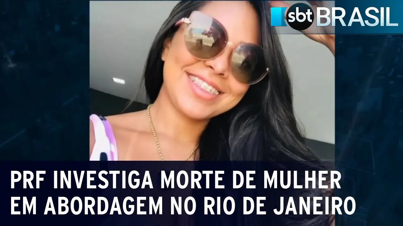 PRF investiga morte de mulher em abordagem no Rio de Janeiro | SBT Brasil (19/06/23)
