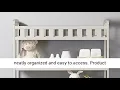 Dream On Me Emily Changing Table in White