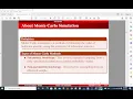 Monte Carlo Simulation Bootstrapping Basic Concept