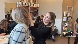 Balayage by Senior Stylist Jacqueline of Matthew Jonathan Salon