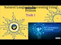NLP Using Python Task1 tutorial 9