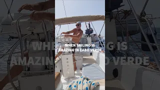 The sound of perfect sailing #sailinglifestyle #windevoyage #caboverde #africa