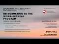 Introduction to the Work-Sharing Program with Service Canada