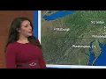 Felicia Combs - Tight Maroon Shirt Grey Pants