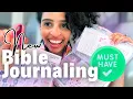 Bible Journaling when YOU CAN T DRAW Hobby Lobby Haul Must-Haves What s in My Bible Study Bag