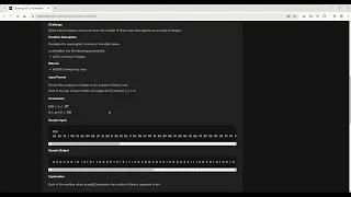 Hackerrank Problem Counting Sort 1