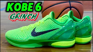 FAST SHIPPING Kickwho godkiller Kobe 6 Grinch 3 0 review
