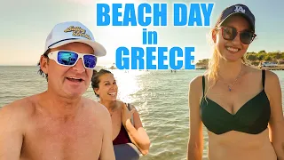 Greek Island Adventure Ends in Trash Avalanche!