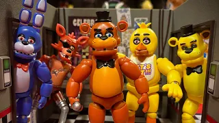 FNAF JAZWARES ACTION FIGURES SERIES 2 OFFICE FULL SET - Unboxing Review