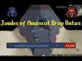 TOMBS OF AMASCUT DROP RATES OSRS Raids 3