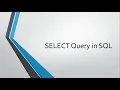 SELECT Query Part 2 SQL Oracle Database Tamil Brace Coder