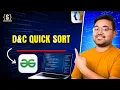 Quick Sort recursion coding where recursion is used quick sort using recursion