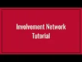 UGA 101 Involvement Network Tutorial