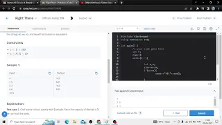 Right there codechef Problem Solution