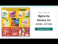 Sprouts Weekly Ad 26 - 26 Best Deals