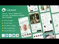 Glower - React Native CLI Cosmetic eCommerce Mobile App Template
