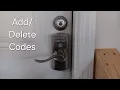 How to user codes on a Schlage FE595 keypad lever