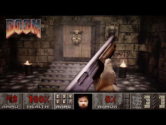 I Created my own DOOM film from CARDBOARD