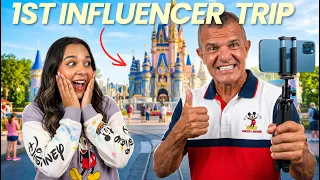 I TOOK MY DAD ON HIS FIRST INFLUENCER BRAND TRIP!