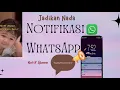 Download Lagu Cara mengganti nada notifikasi WhatsApp dari abeee\