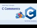 C Comments in Hindi Single Line Comment in C Multi-line Comment in C 2025