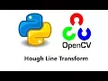 Computer Vision with Python and OpenCV - Hough Line Transform on a Live