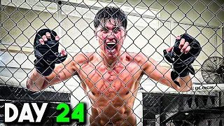 i tried mma for 24 days with no experience