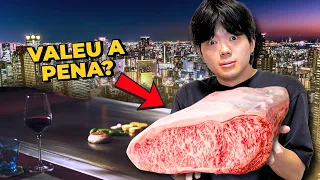Comi um menu da carne mais cara do mundo no Japão! Valeu a pena?
