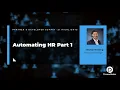 Automating HR Part 1