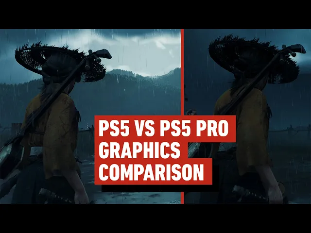 Ghost of Yotei - PS5 vs PS5 Pro Graphics Comparison | 4K 60 FPS