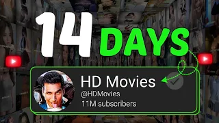 i uploaded full movies on youtube for 14 days shocking result 