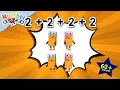 Numberblocks Kindergarten Math Fun 1 Hour Compilation 123 - Numbers Cartoon For Kids