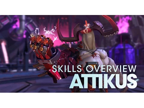 Battleborn: Attikus Skills Overview